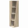 Sarokszekrény sonoma tölgy 27,5x27x102cm faanyag