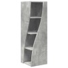 Sarokszekrény beton szürke 32x32x102cm faanyag