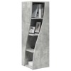 Sarokszekrény beton szürke 32x32x102cm faanyag
