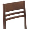 Étkező székek 2 pcs világos barna 43 x 54 x 89 cm tömör gumi fa