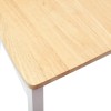 Étkező székek 2 pcs fehér 50 x 52,5 x 91 cm tömör gumi fa
