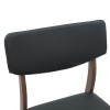 Étkező székek 2 pcs világos barna 48 x 49 x 95 cm tömör gumi fa