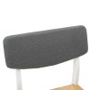 Étkező székek 2 pcs fehér 48 x 49 x 95 cm tömör gumi fa