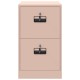 Irattároló szekrény fiókkal zárral rózsaszín 44 x 50 x 106.5 cm