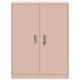Tárolószekrény tárolóval rózsaszín 80 x 40 x 105 cm
