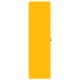 Tárolószekrény tárolóval mustár sárga 60 x 40 x 140 cm