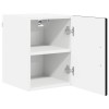 Fali szekrény lucca 2 pcs fekete 30 x 31 x 40 cm szerelt fa