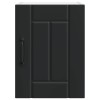 Fali szekrény lucca 2 pcs fekete 30 x 31 x 40 cm szerelt fa