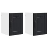 Fali szekrény lucca 2 pcs fekete 30 x 31 x 40 cm szerelt fa