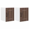 Fali szekrény lucca 2 pcs barna tölgy 30 x 31 x 40 cm