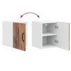 Fali szekrény lucca 2 pcs antik fa 30 x 31 x 40 cm szerelt fa