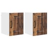Fali szekrény lucca 2 pcs antik fa 30 x 31 x 40 cm szerelt fa