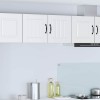 Fali szekrény lucca 2 pcs fehér 40 x 31 x 40 cm szerelt fa