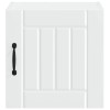 Fali szekrény lucca 2 pcs fehér 40 x 31 x 40 cm szerelt fa