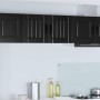 Fali szekrény lucca 2 pcs fekete 40 x 31 x 40 cm szerelt fa