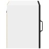 Fali szekrény lucca 2 pcs fekete 40 x 31 x 40 cm szerelt fa