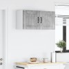 Fali szekrény lucca 2 pcs betonszürke 40 x 31 x 40 cm