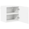 Fali szekrény lucca 2 pcs magasfényű fehér 40 x 31 x 40 cm
