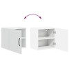 Fali szekrény lucca 2 pcs magasfényű fehér 40 x 31 x 40 cm