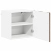 Fali szekrény lucca 2 pcs barna tölgy 40 x 31 x 40 cm