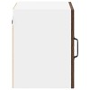 Fali szekrény lucca 2 pcs barna tölgy 40 x 31 x 40 cm