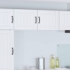 Fali szekrény lucca 2 pcs fehér 50 x 31 x 40 cm szerelt fa