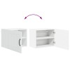 Fali szekrény lucca 2 pcs fehér 50 x 31 x 40 cm szerelt fa