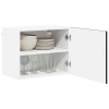 Fali szekrény lucca 2 pcs fekete 50 x 31 x 40 cm szerelt fa
