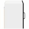 Fali szekrény lucca 2 pcs fekete 50 x 31 x 40 cm szerelt fa