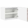 Fali szekrény lucca 2 pcs füstös tölgy 50 x 31 x 40 cm