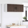 Fali szekrény lucca 2 pcs barna tölgy 50 x 31 x 40 cm