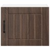Fali szekrény lucca 2 pcs barna tölgy 50 x 31 x 40 cm