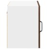 Fali szekrény lucca 2 pcs barna tölgy 50 x 31 x 40 cm