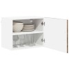 Fali szekrény lucca 2 pcs antik fa 50 x 31 x 40 cm szerelt fa