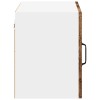 Fali szekrény lucca 2 pcs antik fa 50 x 31 x 40 cm szerelt fa
