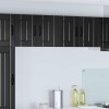 Fali szekrény lucca 2 pcs fekete 60 x 31 x 40 cm szerelt fa