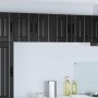 Fali szekrény lucca 2 pcs fekete 60 x 31 x 40 cm szerelt fa