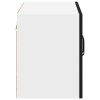 Fali szekrény lucca 2 pcs fekete 60 x 31 x 40 cm szerelt fa