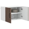 Fali szekrény lucca 2 pcs barna tölgy 60 x 31 x 40 cm