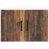 Fali szekrény lucca 2 pcs antik fa 60 x 31 x 40 cm szerelt fa