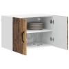 Fali szekrény lucca 2 pcs antik fa 60 x 31 x 40 cm szerelt fa