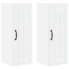 Fali szekrény lucca 2 pcs fehér 30 x 31 x 80 cm szerelt fa