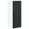 Fali szekrény lucca 2 pcs fekete 30 x 31 x 80 cm szerelt fa