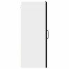 Fali szekrény lucca 2 pcs fekete 30 x 31 x 80 cm szerelt fa