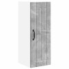 Fali szekrény lucca 2 pcs betonszürke 30 x 31 x 80 cm
