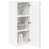 Fali szekrény lucca 2 pcs betonszürke 30 x 31 x 80 cm