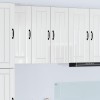 Fali szekrény lucca 2 pcs magasfényű fehér 30 x 31 x 80 cm
