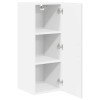 Fali szekrény lucca 2 pcs magasfényű fehér 30 x 31 x 80 cm