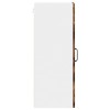 Fali szekrény lucca 2 pcs füstös tölgy 30 x 31 x 80 cm