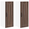 Fali szekrény lucca 2 pcs barna tölgy 30 x 31 x 80 cm